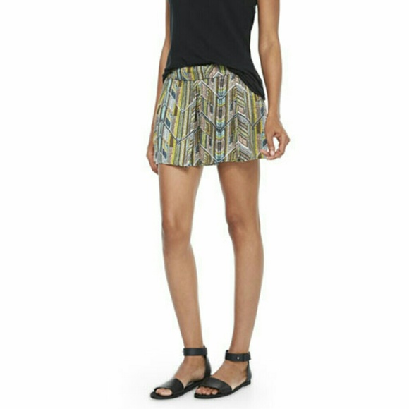 SOLD — Ella Moss Mazatlan Mini Shorts Size Small - Picture 2 of 7